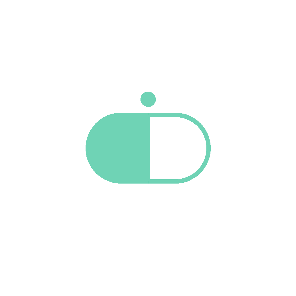 Pill Dot app icon — one-tap medication tracker